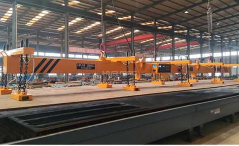 8 Ton Lifting Magnets Loading Steel Plate for Laser Cutting Table
