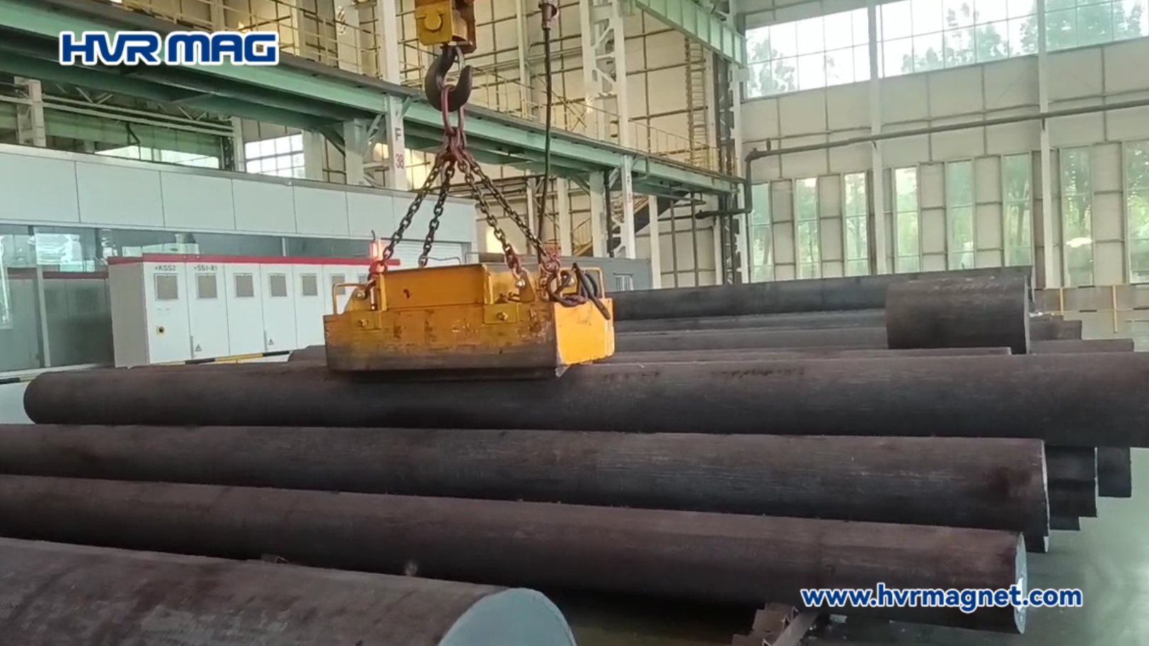 Impact Test: Can Electro Permanent Lifting Magnets handle Steel Rounsd Bar?