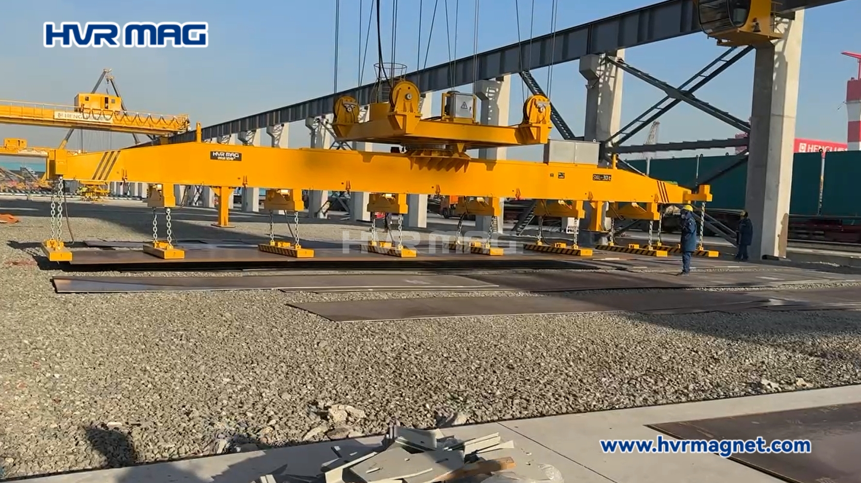 Electro Permanent Plate Lifting Magnet for Oil Refining and Petrochemical Industry