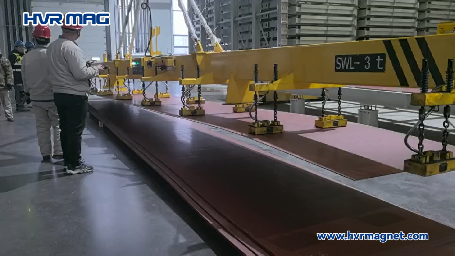 Precision Handling for Thin Steel Sheet: 3T Electro Permanent Lifting Magnet