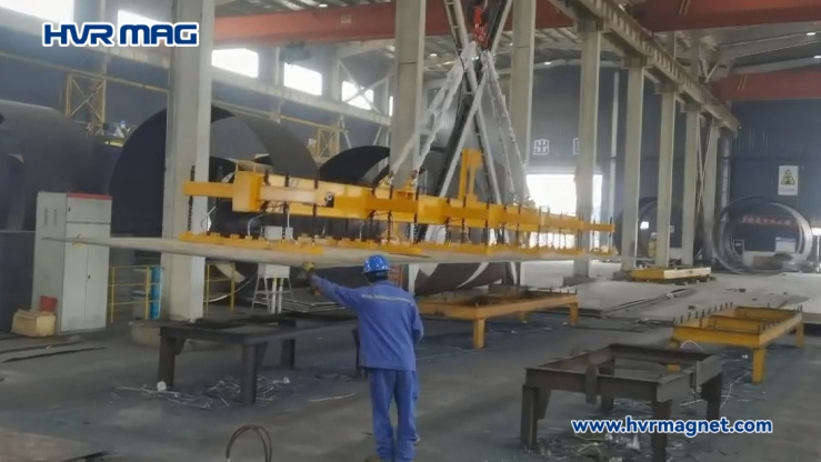 How Electro Permanent Lifting Magnet Makes Plate Handling Easier in Shipbuilding